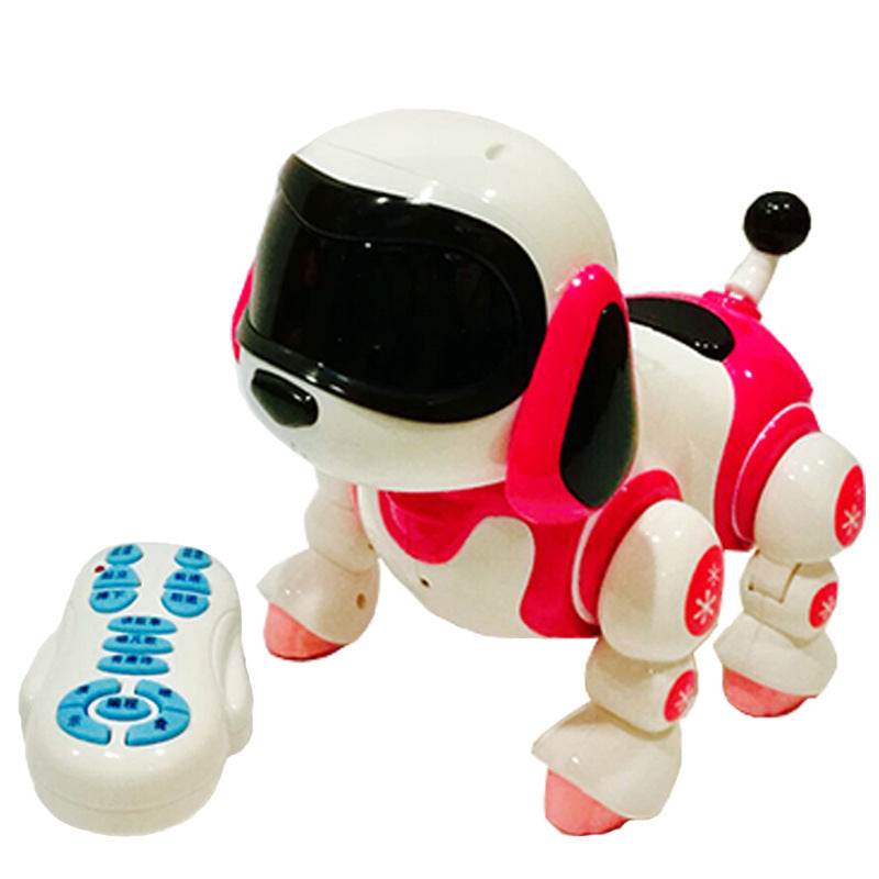 New telecontrol charging intelligent machine dog voice touch induction pet electronic dog child pet toy wholesale - Here2Save