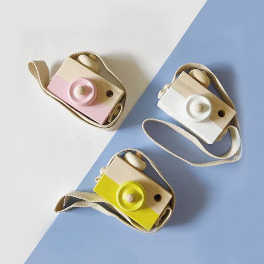 Cute Wooden Toys Camera Baby Kids - Here2Save