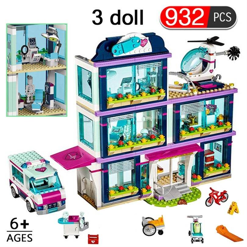 Assembled building blocks early education educational toys - Here2Save
