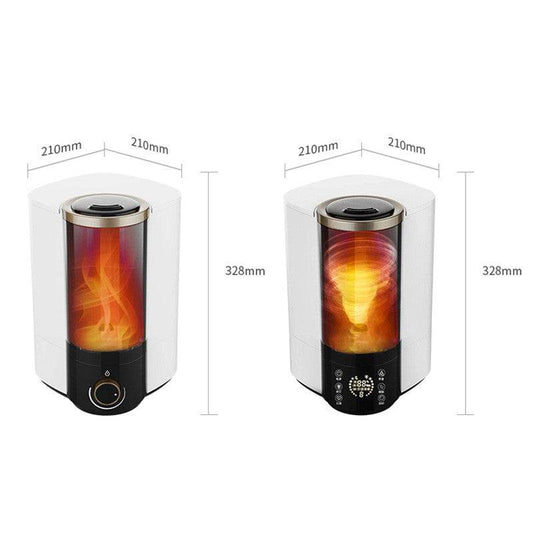 4.5L New Tornado Visual Fog Colorful Atmosphere Lamp Humidifier - Here2Save