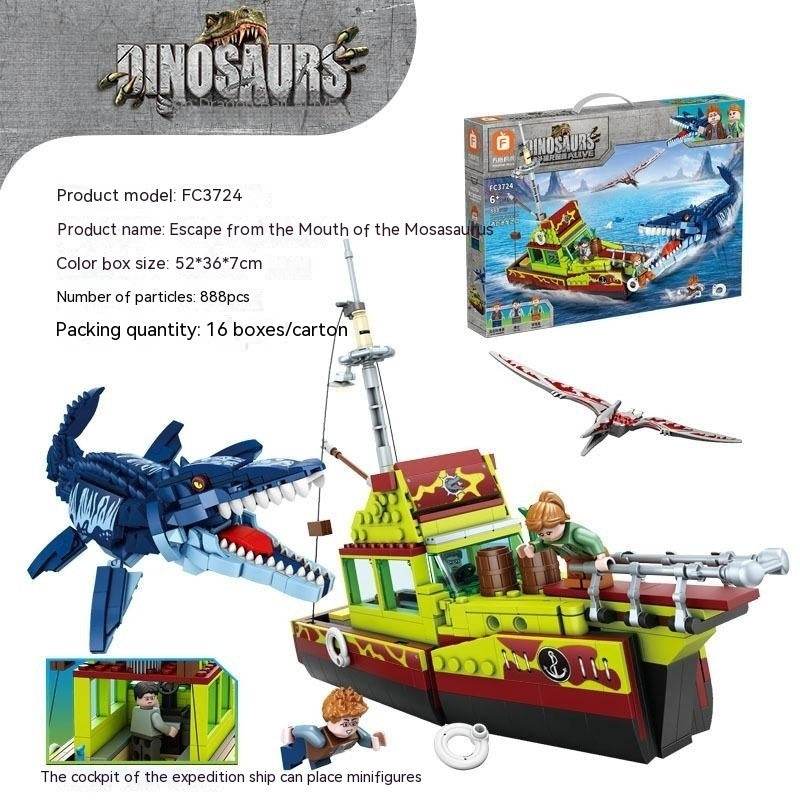 Dinosaur Children's Intellectual Assembly Blocks Toy - Here2Save