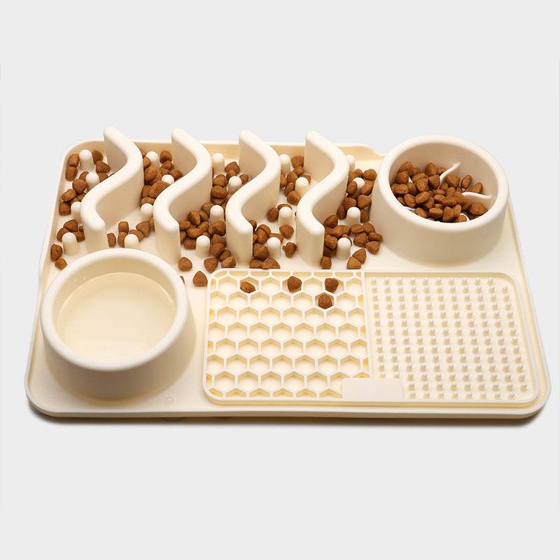 Dog Silicone Licking Pad Pet Licking Mat Silicone Smelling Mat Multifunctional Food Bowl Pets Supplies - Here2Save