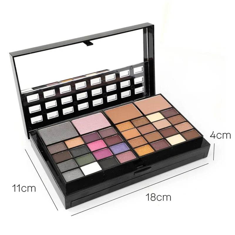 74 Colors Makeup Set Lip Gloss Blush Eyeshadow Highlight Combination Plate Wholesale Makeup Set - Here2Save