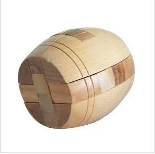 Wooden Puzzle Magic Ball Brain Teasers Intelligence Game - Here2Save