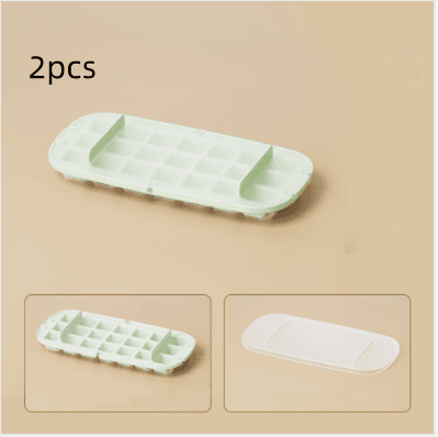 Ice Box Ice Cube Tray Grid High Capacity Food Grade Kitchen Gadgets - Here2Save