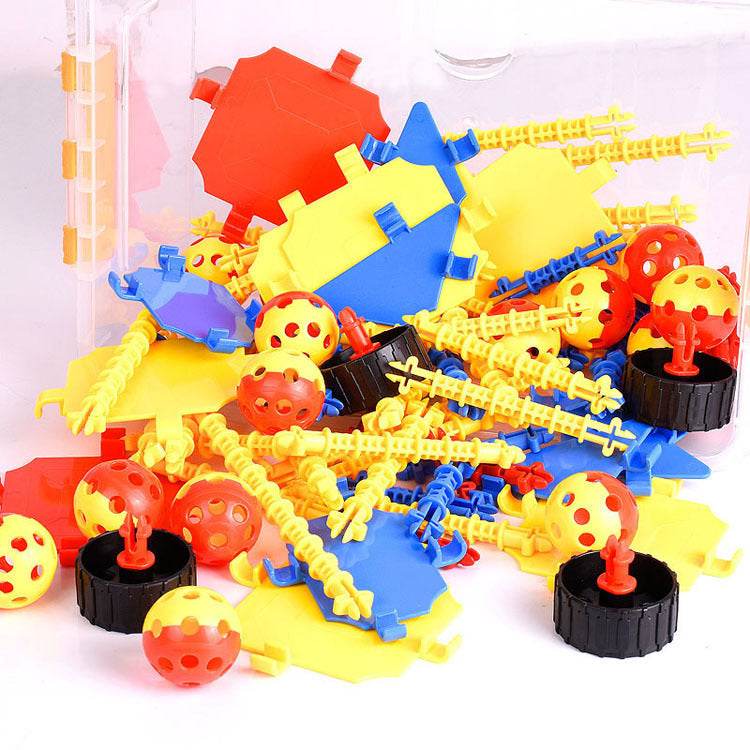 Children's Enlightenment Three-dimensional Assembly Early Education Building Block Toys - Here2Save