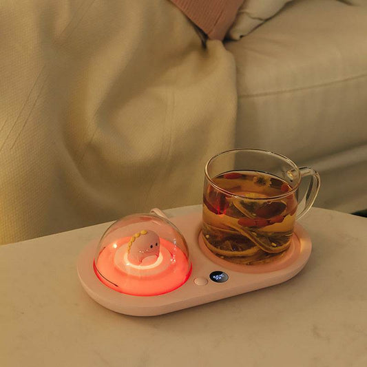 Electric Waterproof Touch Cup Warmer Heating Mat Pad Heater For Tea Coffee Milk Home Office Electric Hand Fast Heater Warmer - Here2Save