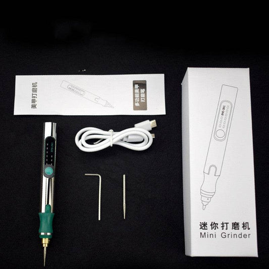 Electric Engraving Pen Charging Speed Adjustable Electric Grinder Mini Handheld Grinder - Here2Save