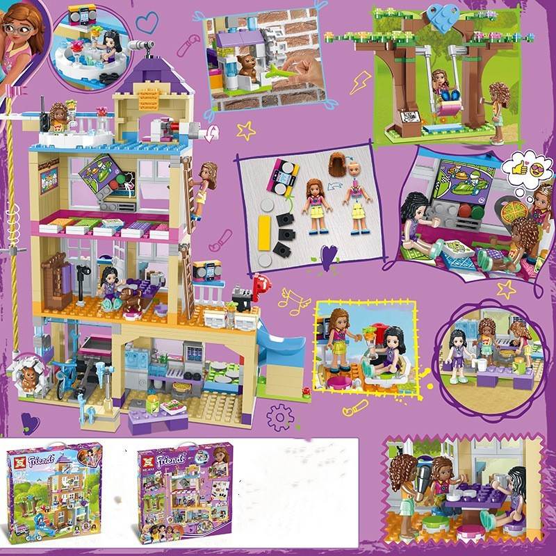 Girls' Puzzle Block Model Children's Puzzle Toy - Here2Save