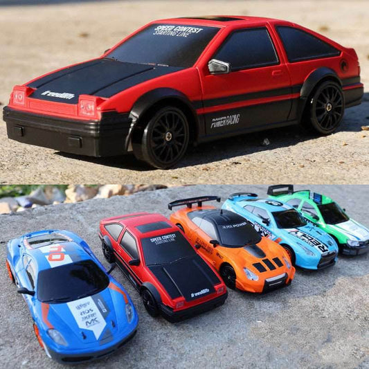 2.4G Drift Rc Car 4WD RC Drift Car Toy Remote Control GTR Model AE86 Vehicle Car RC Racing Car Toy For Children Christmas Gifts - Here2Save