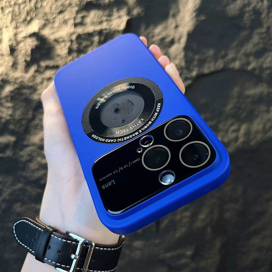 Magnetic Suction Large Window Protector Phone Case - Here2Save