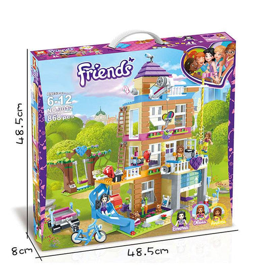 Girls' Puzzle Block Model Children's Puzzle Toy - Here2Save