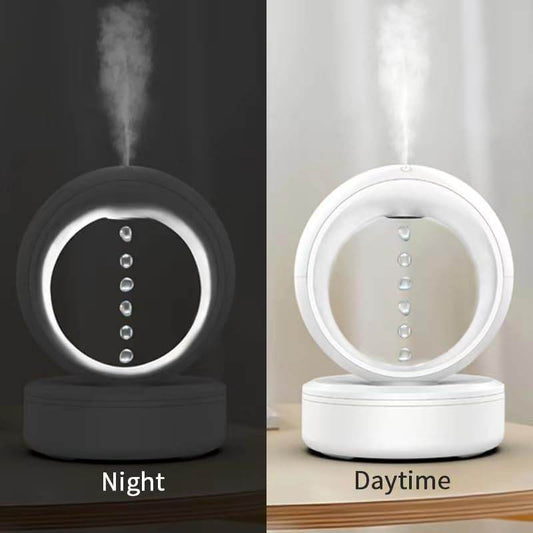 Anti-gravity Air Humidifier Mute Countercurrent Humidifier Levitating Water Drops Fogger Electric Humidifiers - Here2Save