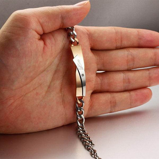 Couple Cross-design Bracelet - Here2Save