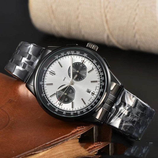 Men's Six-pin High Quality Quartz Steel Strap Watch - Here2Save