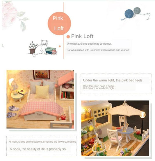 Small house glass toy house - Here2Save