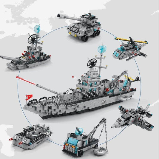Chinese Building Blocks Carrier Assembly Insert Toy Boys Intelligence Use Brain - Here2Save