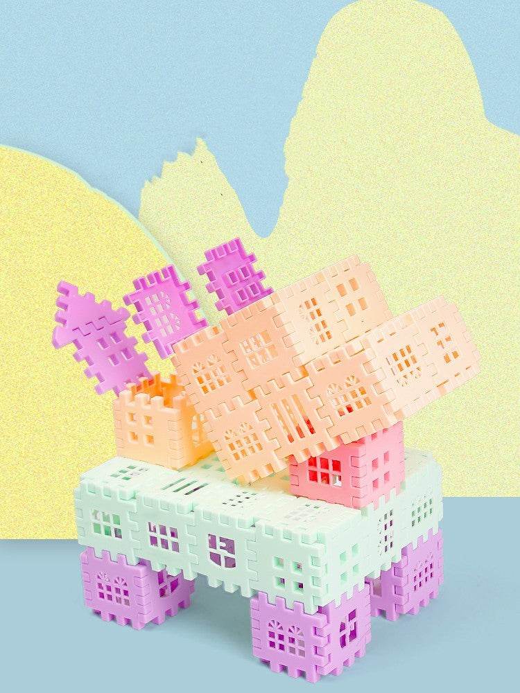 Building Block Puzzle Puzzle Assembling Toys Large Particle House Brain Model Intelligence Development - Here2Save
