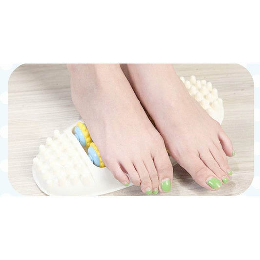 Foot Acupressure Massager Roller for Relieve Plantar Fasciitis Heel & Foot Arch Pain Relief help with Circulation Tension - Here2Save