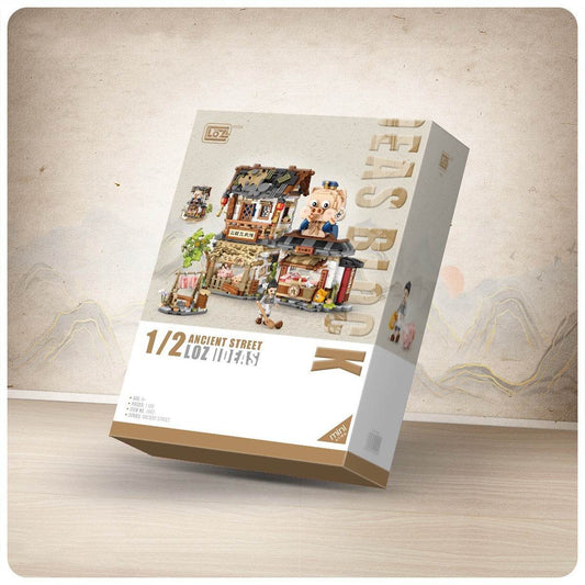 Folding Zhonghua Street Small Particle Assembly Blocks - Here2Save