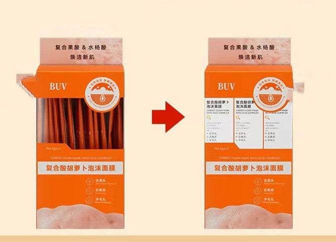 Complex Carotene Foam Mask For Deep Cleansing - Here2Save