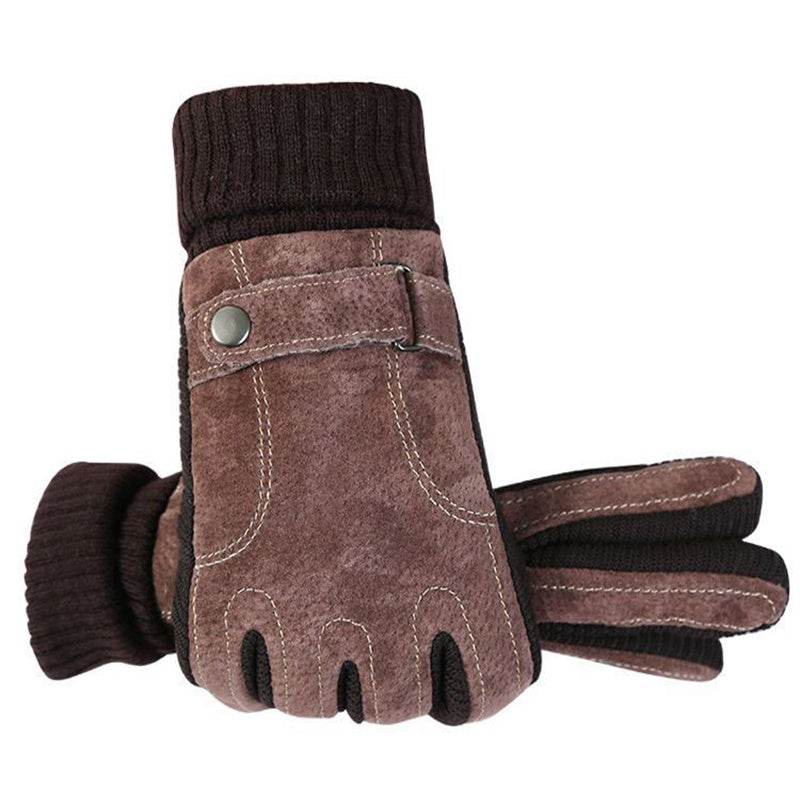 Warm Gloves Men's Autumn And Winter Touch Screen Gloves - Here2Save