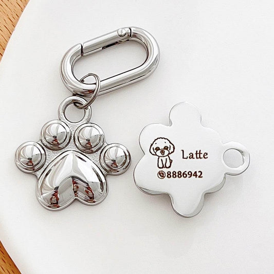 Dog Tag Cat Customized Pet Loss Prevention Brand Hanging Tag - Here2Save