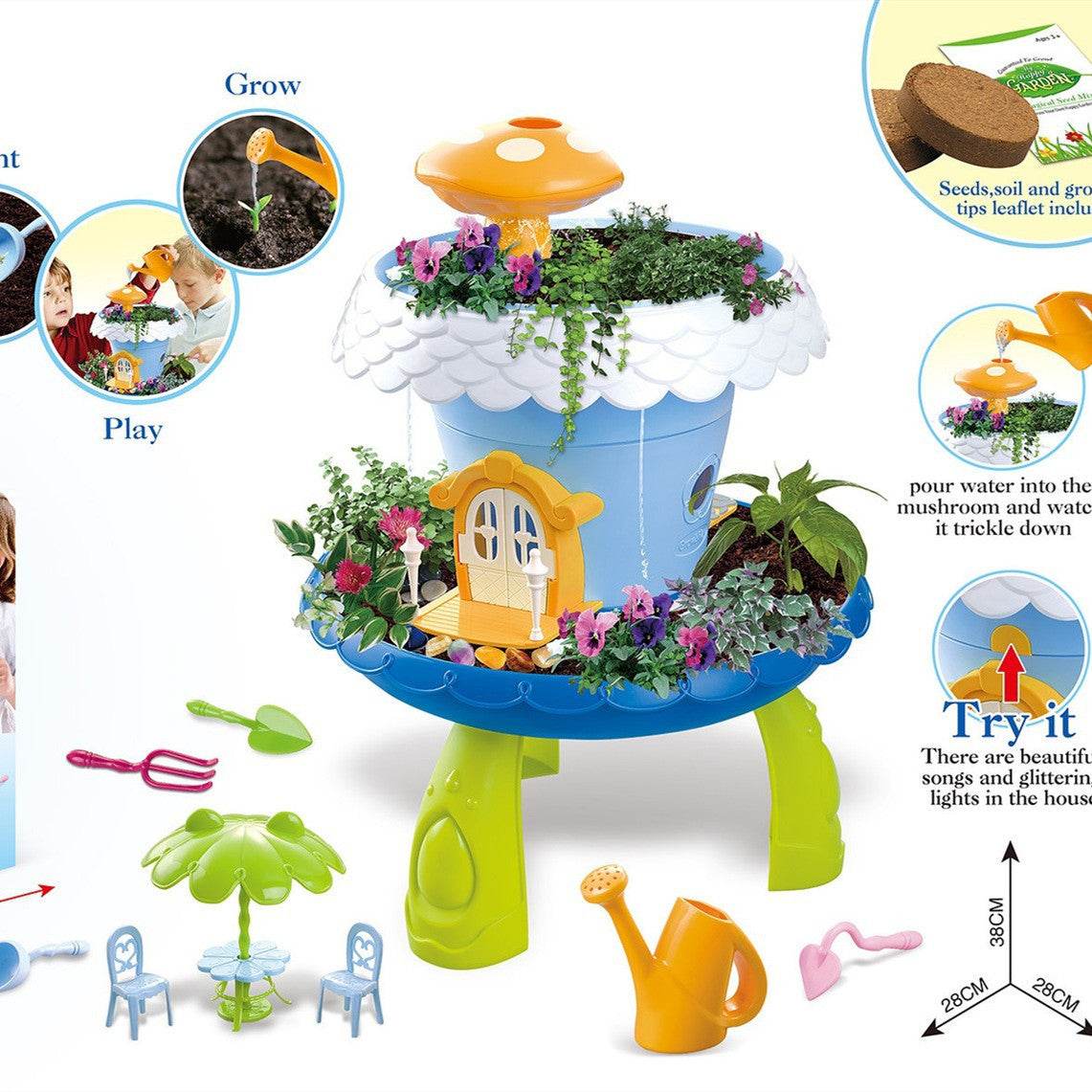 Fairy Garden Magic Cabin Play House - Here2Save