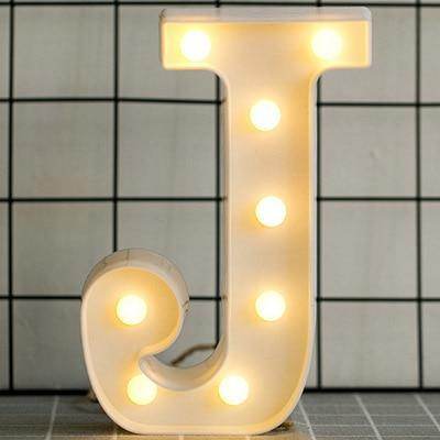 HOME IMPROVEMENT - LED ALPHABET NIGHT LIGHT - Here2Save