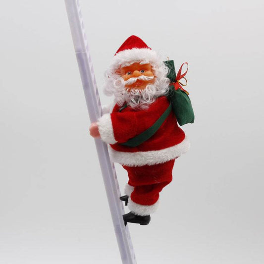 Santa Claus Climbing Ladder Electric Santa Claus Climbing Ladder - Here2Save