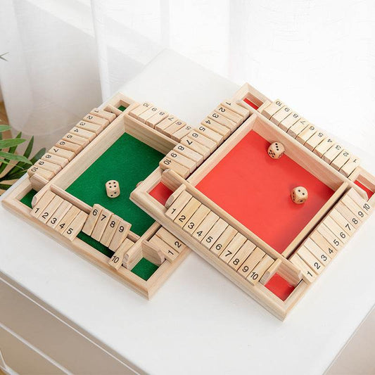 Ultimate Shut The Box Board Game - Here2Save