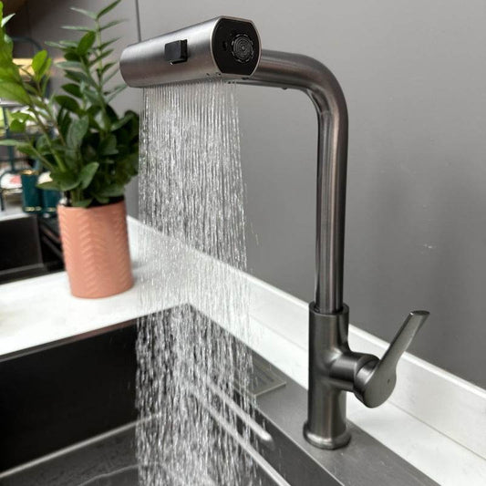 Household Minimalist Rotating Pull-out Sink Faucet - Here2Save