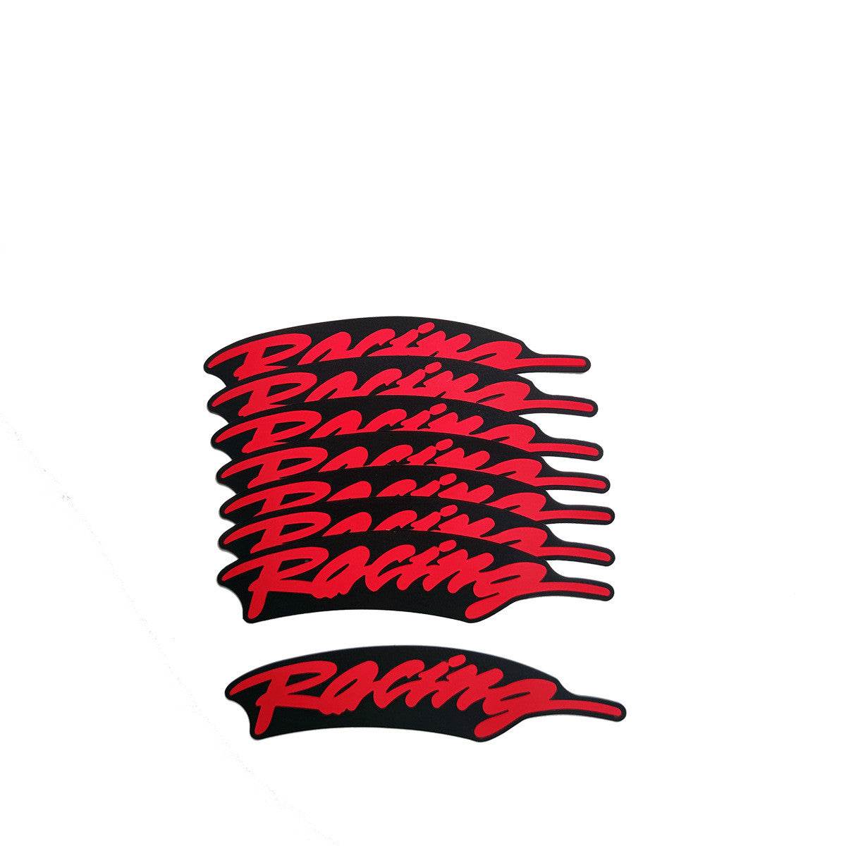 Car And Motorcycle Tire Letter Stickers 3d Small Size Pvc Material - Here2Save