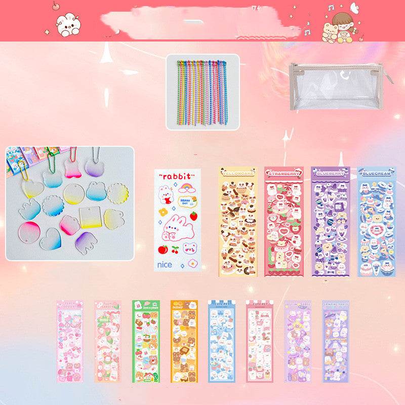 Goo Card Set Cute Sticker Kids Toy Material Pack - Here2Save