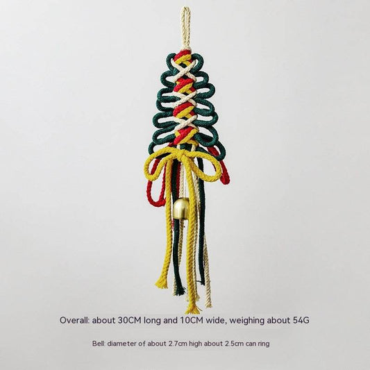 Christmas Decorations Colorful Cotton String Bow - Here2Save