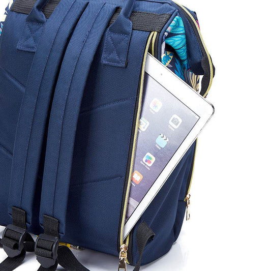Mummy bag large capacity multi-functional waterproof mother backpack mother baby bag out bag - Here2Save