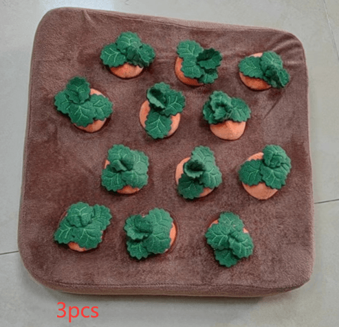 Pet Dog Toys Carrot Plush Toy Vegetable Chew Toy For Dogs Snuffle Mat For Dogs Cats Durable Chew Puppy Toy Dogs Accessories - Here2Save