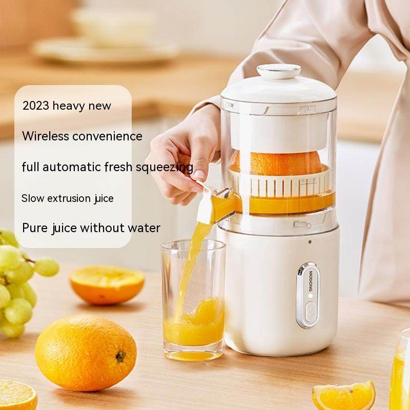 Multifunctional Wireless Electric Juicer Steel Orange Lemon Blender USB Portable Mini Fruit Squeezer Pressure Juicer Kitchen - Here2Save