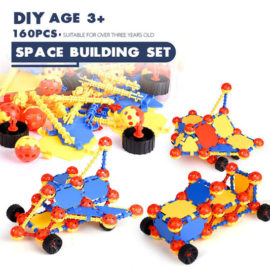 Children's Enlightenment Three-dimensional Assembly Early Education Building Block Toys
