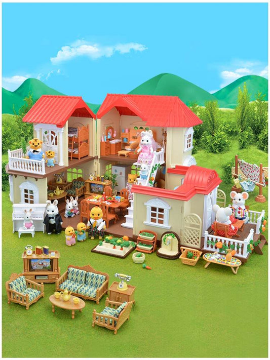 Forest Light Big House Play Every Family Toy Villa Doll Room Senbel Family Children Boy Girl Birthday Gift - Here2Save