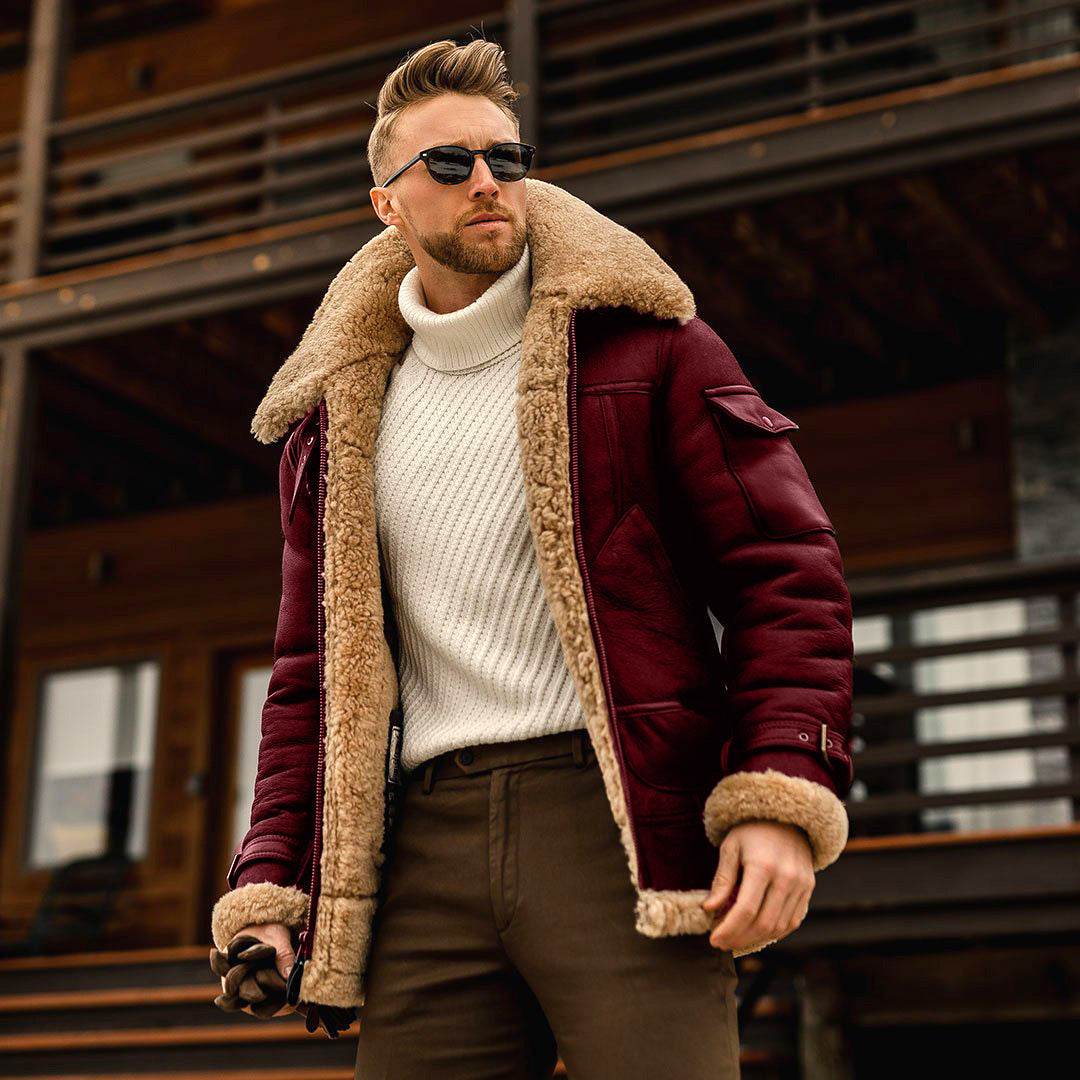 Winter Jacket Mens Military Fleece Warm Jackets Male Fur Collar Coats Army Tactical Jacket - Here2Save