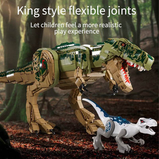 Children's Jurassic Dinosaur Building Blocks Puzzle Toys - Here2Save