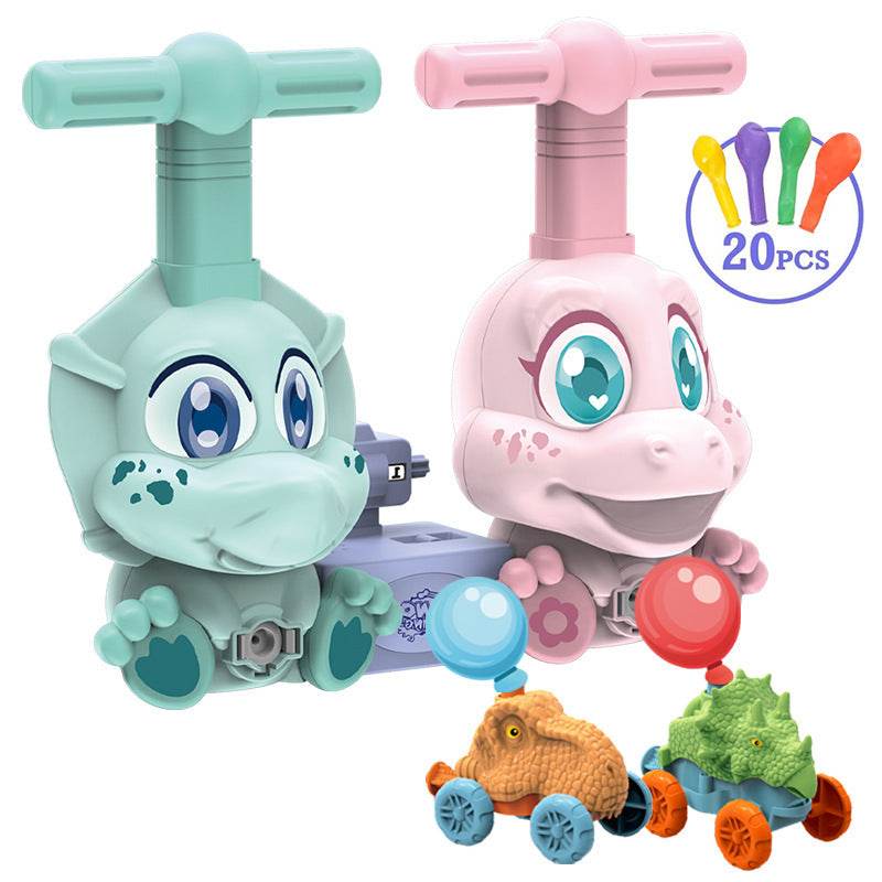 Children Inertial Power Ball Car Science Experiment Toy Puzzle Fun Inertial Power Car Ball Kid Gift Dinosaur Toys - Here2Save