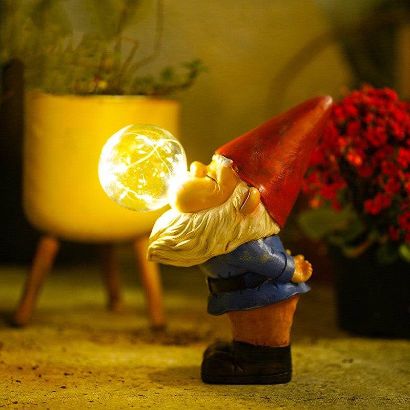 Solar Lamp Resin Handicraft Outdoor Courtyard - Here2Save