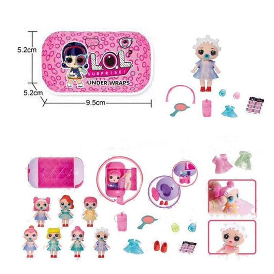 Cross-border hot-selling capsule girl doll doll children's toys - Here2Save