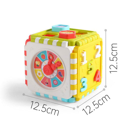 Multifunctional Cognitive Hexahedron Boy And Girl Building Blocks - Here2Save