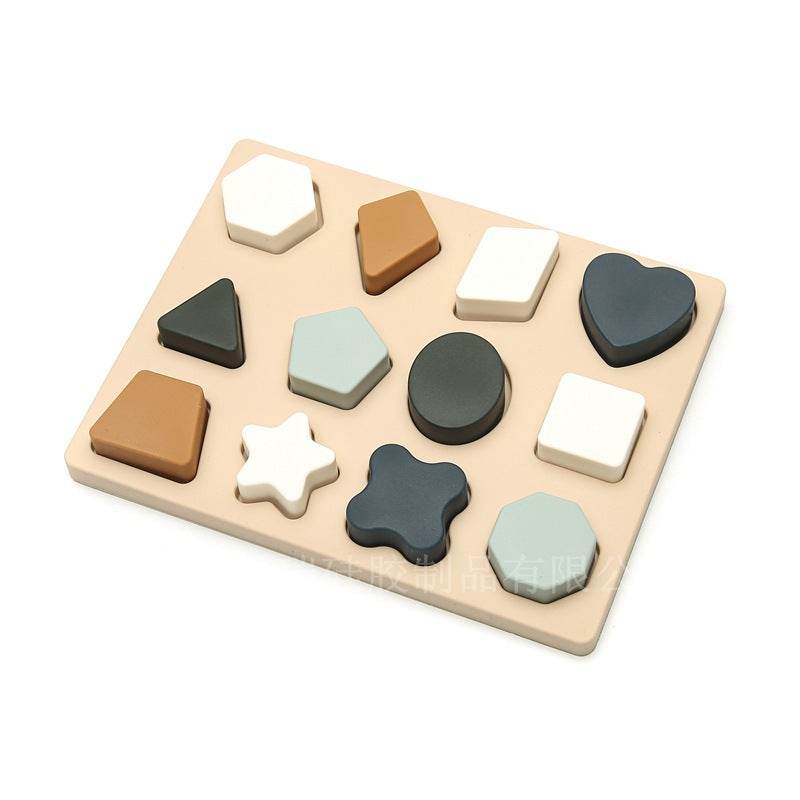 Children's Geometric Silicone Stacking Toys - Here2Save
