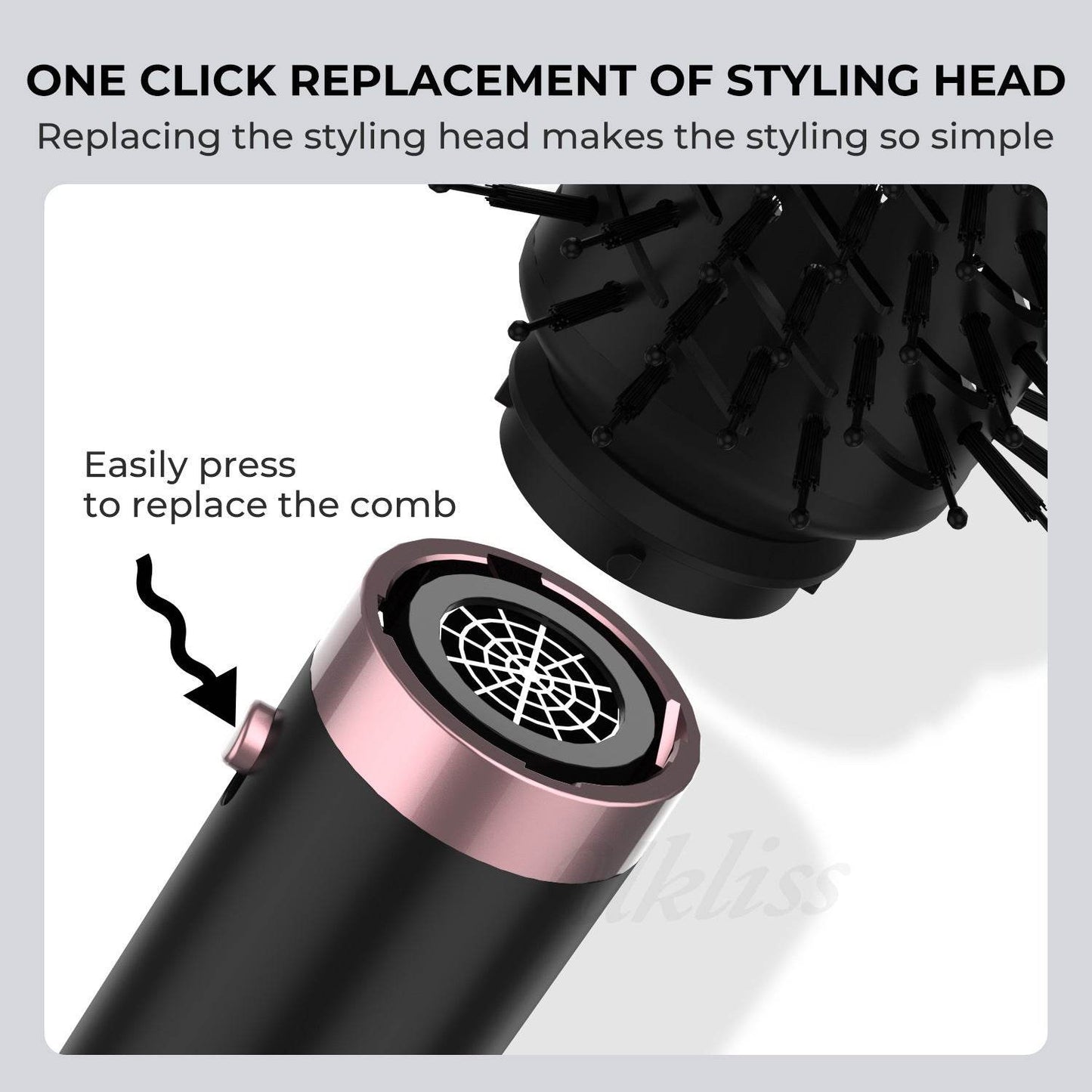 High-speed Hair Dryer Automatic Hair Suction - Here2Save