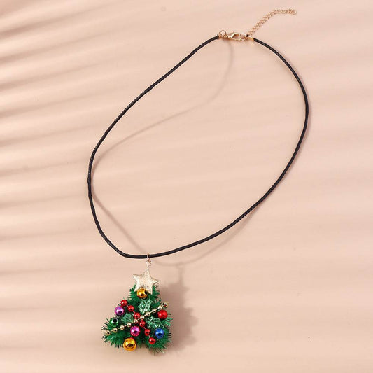 New Christmas Tree Earrings Felt Earrings - Here2Save