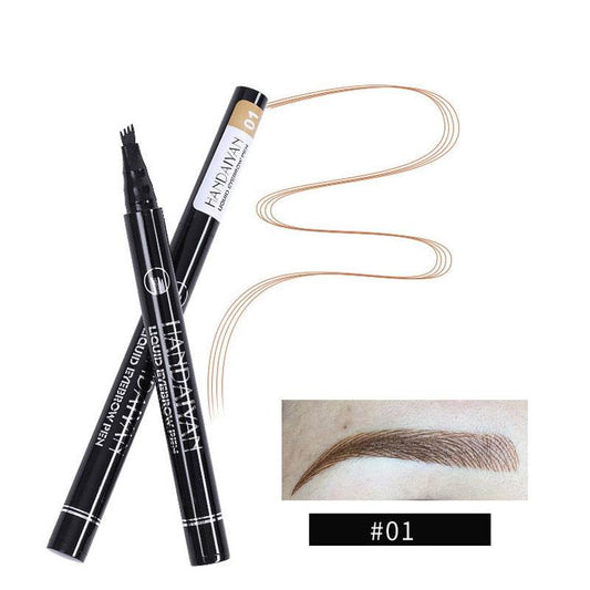 Four-head Eyebrow Pencil Liquid Eyebrow Pencil Tattoo Eyebrow Pencil Eyebrow Pencil 4-head Eyebrow Pencil Four-jaw Eyebrow Pencil - Here2Save